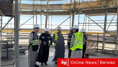 وفد المجلس الأعلى للتخطيط أثناء زيارة الطيران المدني