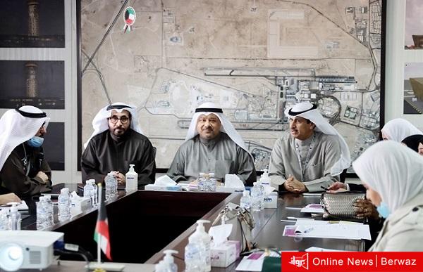 وفد المجلس الأعلى للتخطيط أثناء زيارة الطيران المدني