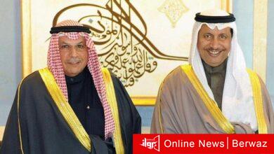 الشيخ جابر المبارك والشيخ خالد الجراح