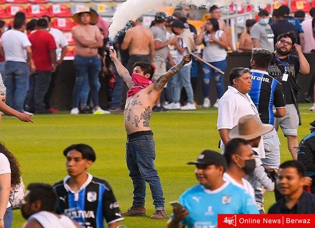 كارثة كروية خلال مباراة بالدوري المكسيكي