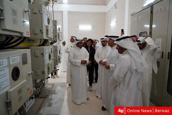 وزير الكهرباء والماء يدشن محطة تحويل العارضية الرئيسية