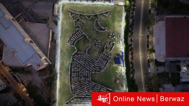 مجسم رمضاني لحفل إفطار طلاب كلية الهندسة بالإسكندرية