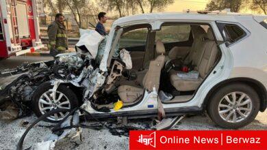 إصابة مواطن في حادث تصادم على طريق الملك فهد