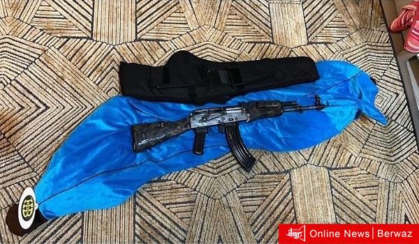 السلاح المستخدم في إطلاق النيران في الشارع أثناء حفل الزفاف