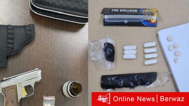 المضبوطات مع الخليجيين في النويصيب