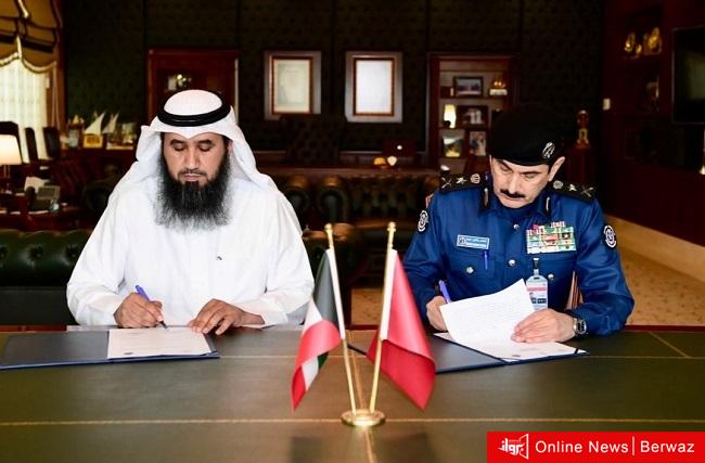 الفريق خالد راكان المكراد والمهندس فيصل دويح