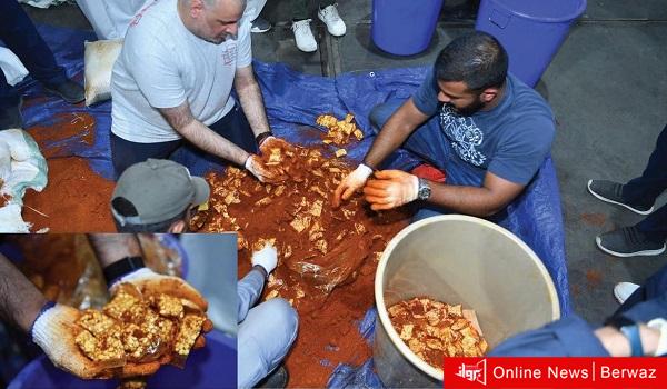 تفتيش 3 حاويات تحتوي كمية كبيرة من المخدرات