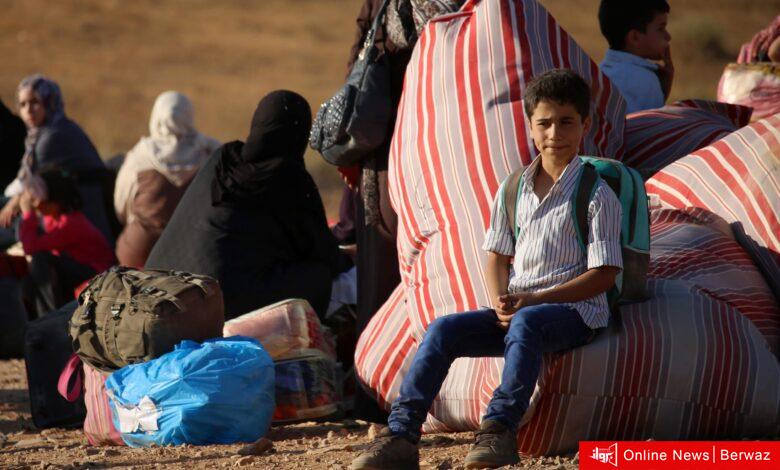 اللاجئين السوريين