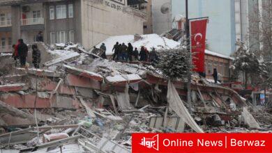 زلزال تركيا