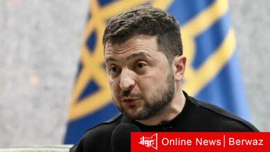 الرئيس الأوكراني زيلينسكي