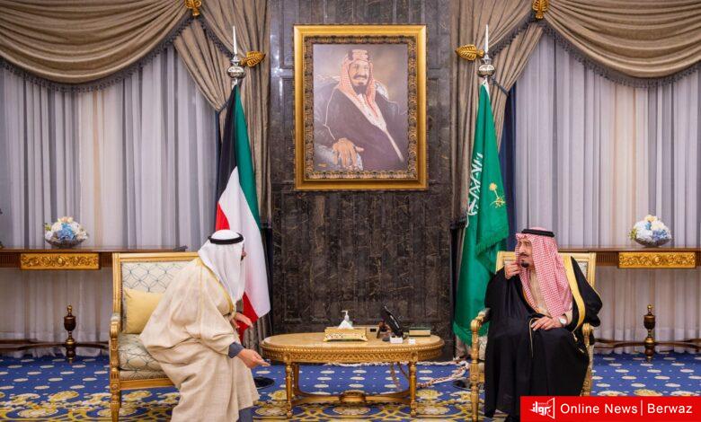 سمو الأمير والعاهل السعودي