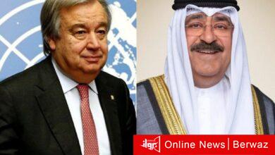 سمو الأمير والأمين العام للأمم المتحدة