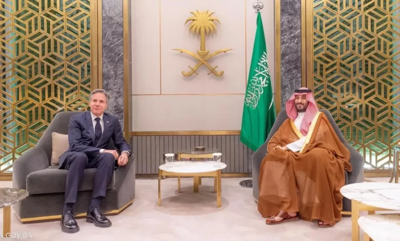 بلينكن في السعودية