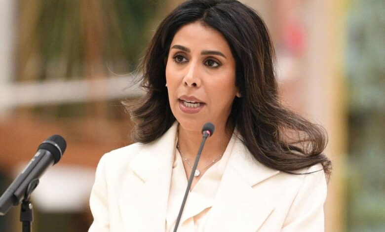 وزيرة الأشغال المشعان