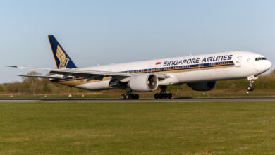 طائرة سنغافورية