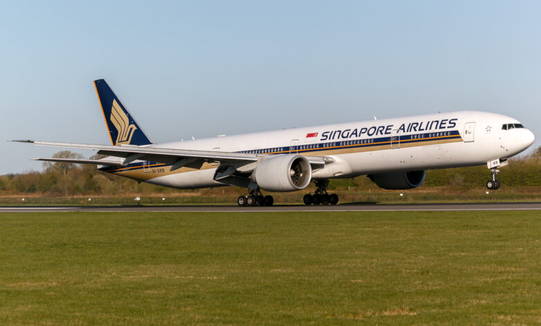 طائرة سنغافورية
