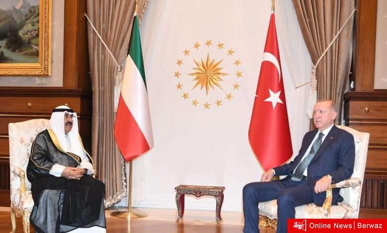 سمو الأمير ورئيس تركيا