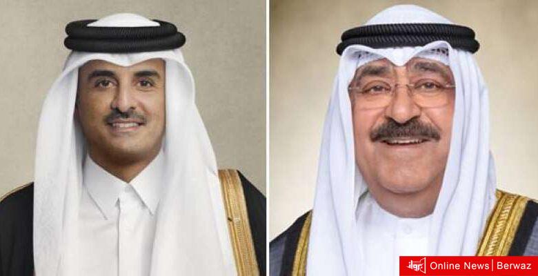 سمو الأمير وأمير قطر