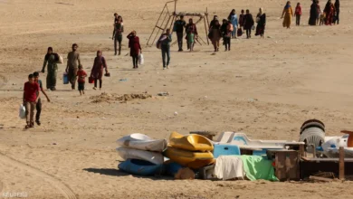 نزوح الآلاف في لبنان بسبب القصف الاسرائيلي