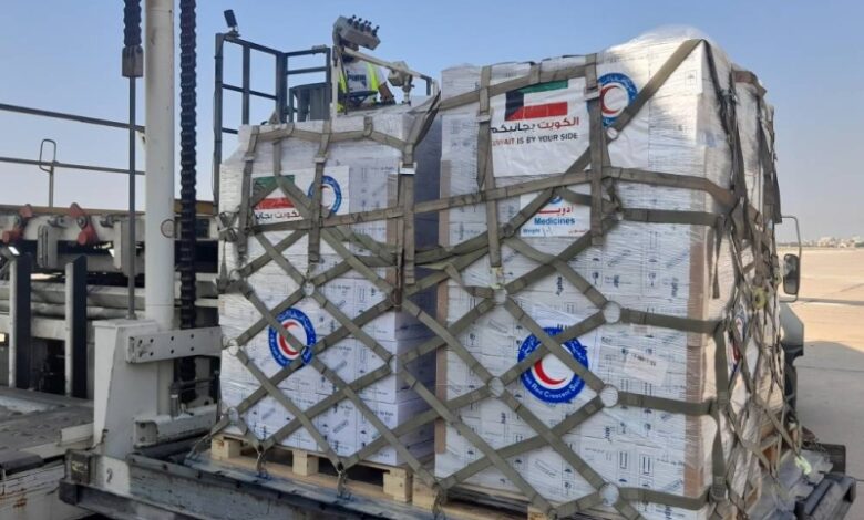 الطائرة الإغاثية الكويتية الثانية إلى لبنان