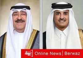 سمو الأمير وأمير قطر