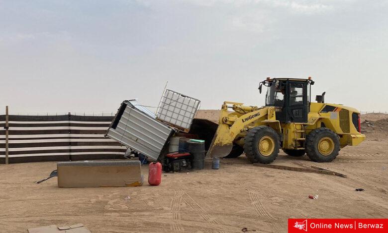 «البلدية»: إزالة 33 مخيّماً «مخالفاً» في المنطقة الشمالية