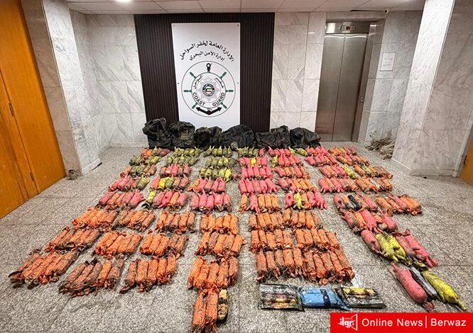 خفر السواحل يضبط كميات ضخمة من المخدرات في قاع البحر