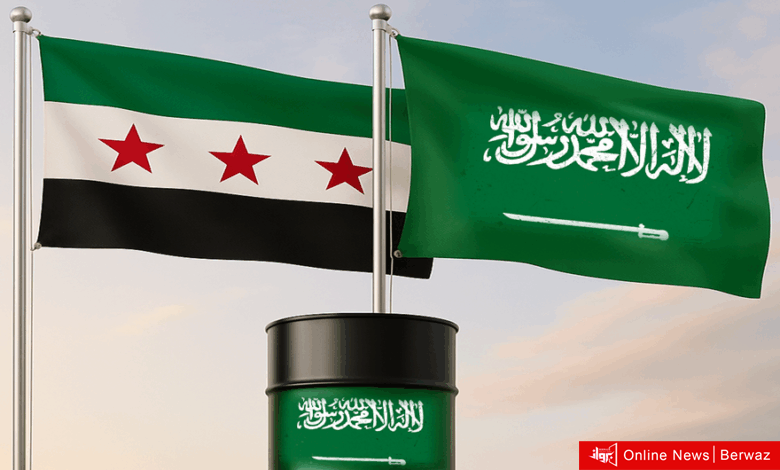 منحة سعودية: ناقلة نفط تصل سوريا محملة بمليون برميل من الخام
