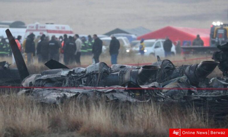 تركيا تعلن مقتل 20 جندياً في تحطّم طائرة شحن عسكرية بجورجيا