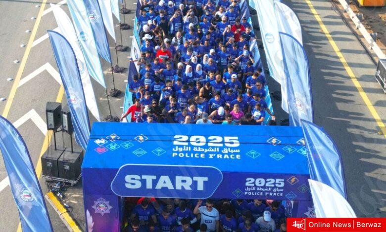 وزارة الداخلية تطلق سباق الشرطة الأول 2025 لتعزيز الوعي الصحي