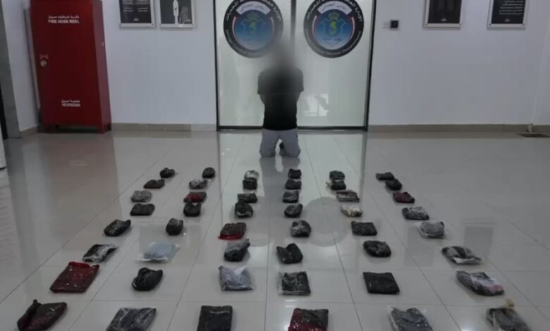 ضبط 50 كيلوغرامًا من الحشيش في الفحيحيل