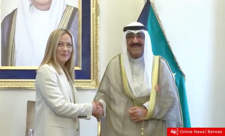 على هامش القمة الخليجية.. سمو الأمير يبحث مع رئيسة وزراء إيطاليا التعاون المشترك