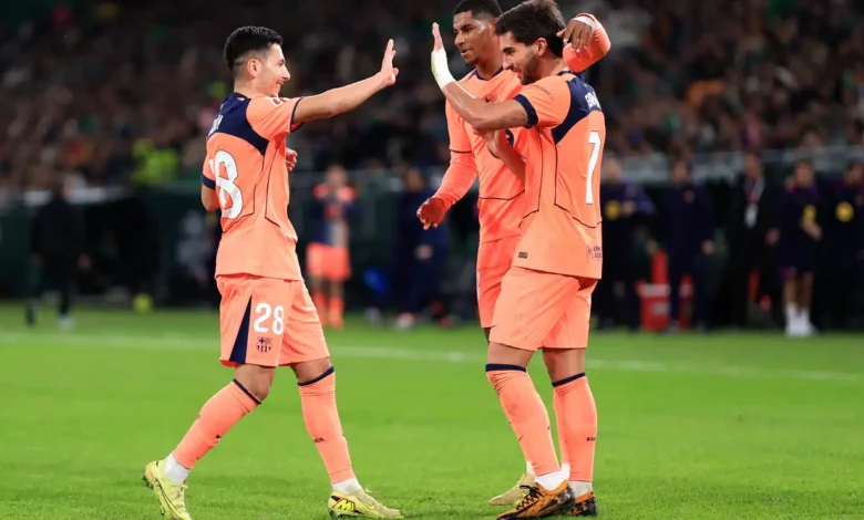 برشلونة يكتسح ريال بيتيس بخماسية ويعزز صدارته لليجا